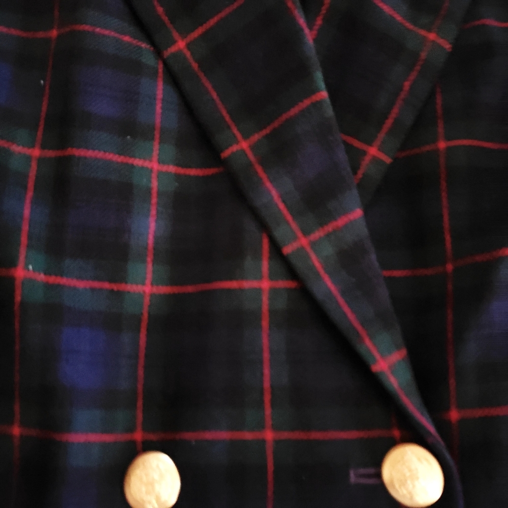 Pendleton Wool Blazer Gold Buttons Euc - image 2